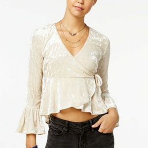 American Rag velvet top NWT